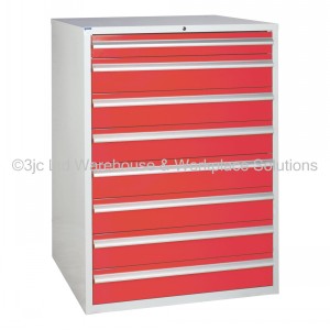 Euroslide Storage Cabinet 8 Drawer 1200mm